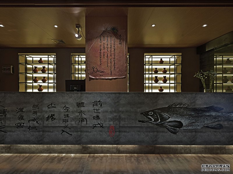 斑魚火鍋餐廳軟裝設計案例