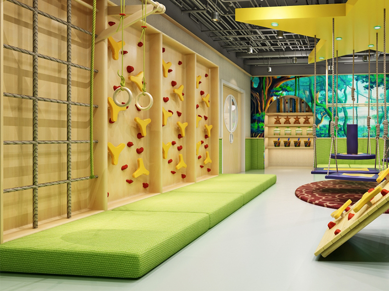感統(tǒng)訓練營托兒所裝修設(shè)計案例