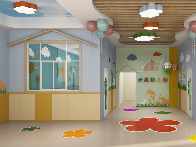華興幼兒園裝修設(shè)計案例