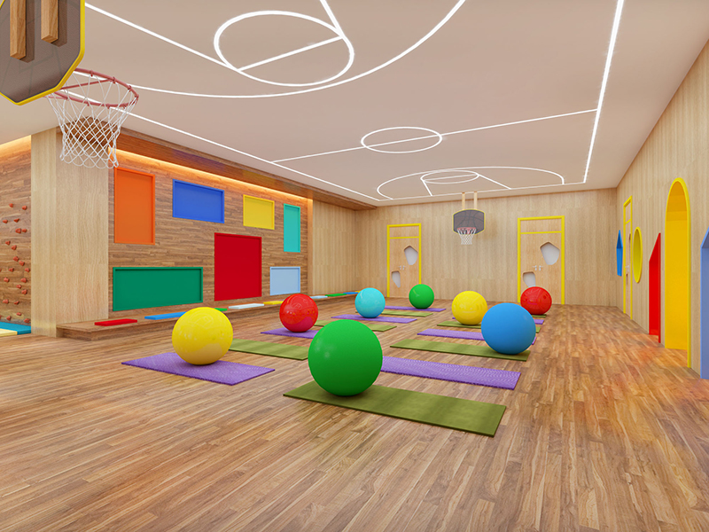 kindergarten原木幼兒園裝修設(shè)計案例