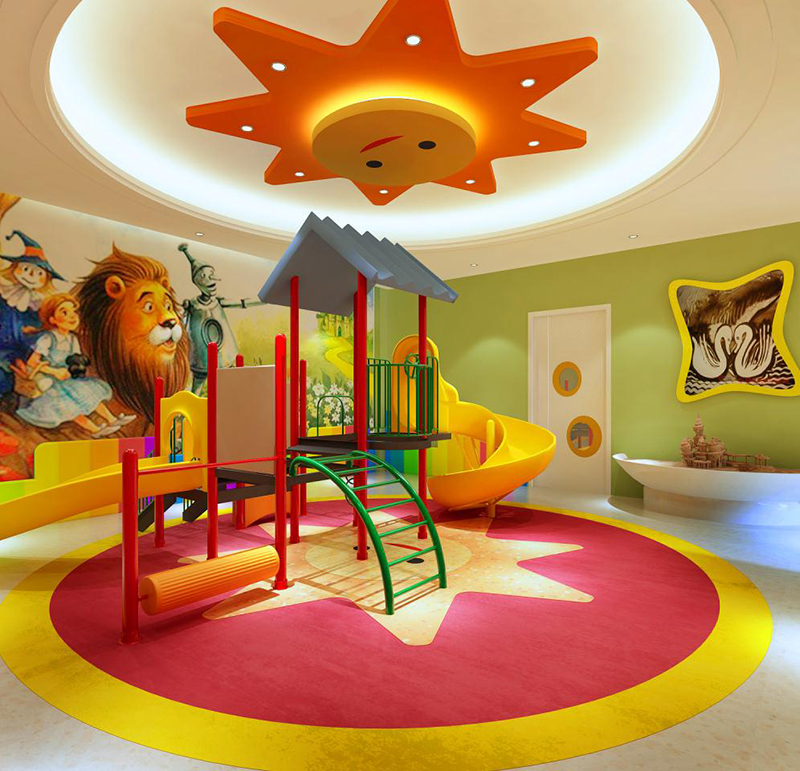 幼兒園大廳裝修設(shè)計案例