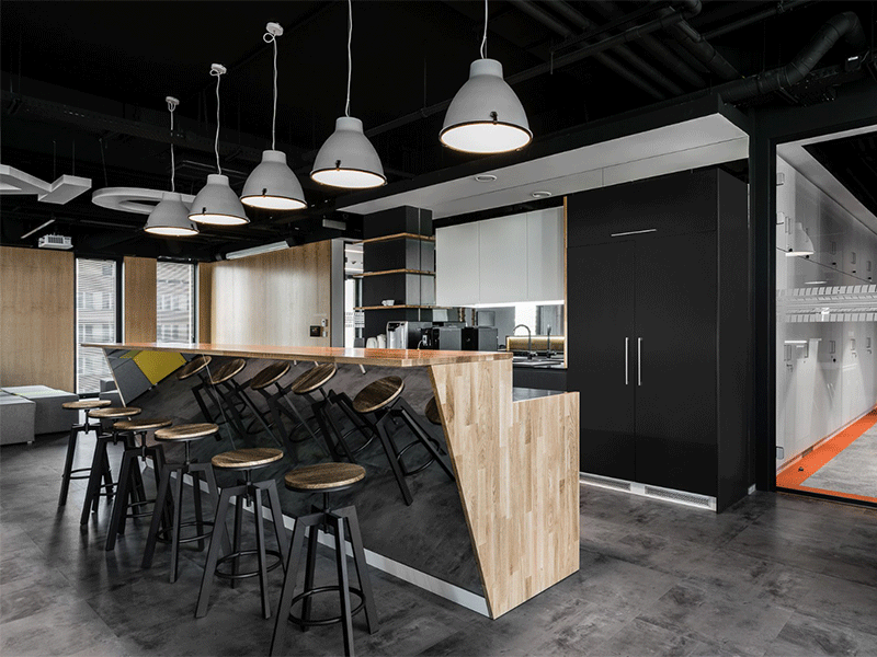 杭州2800方辦公室裝修設計案例