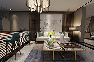 現(xiàn)代餐廳裝修設(shè)計(jì)全景效果圖