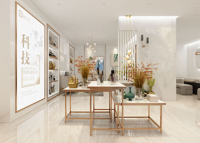 863方皮膚管理美容院設計裝修效果圖